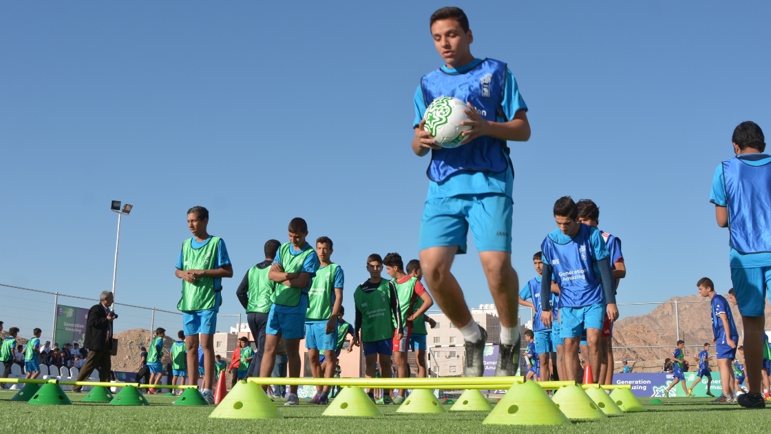 Generation Amazing and CONCACAF collaborate to launch football for development programme