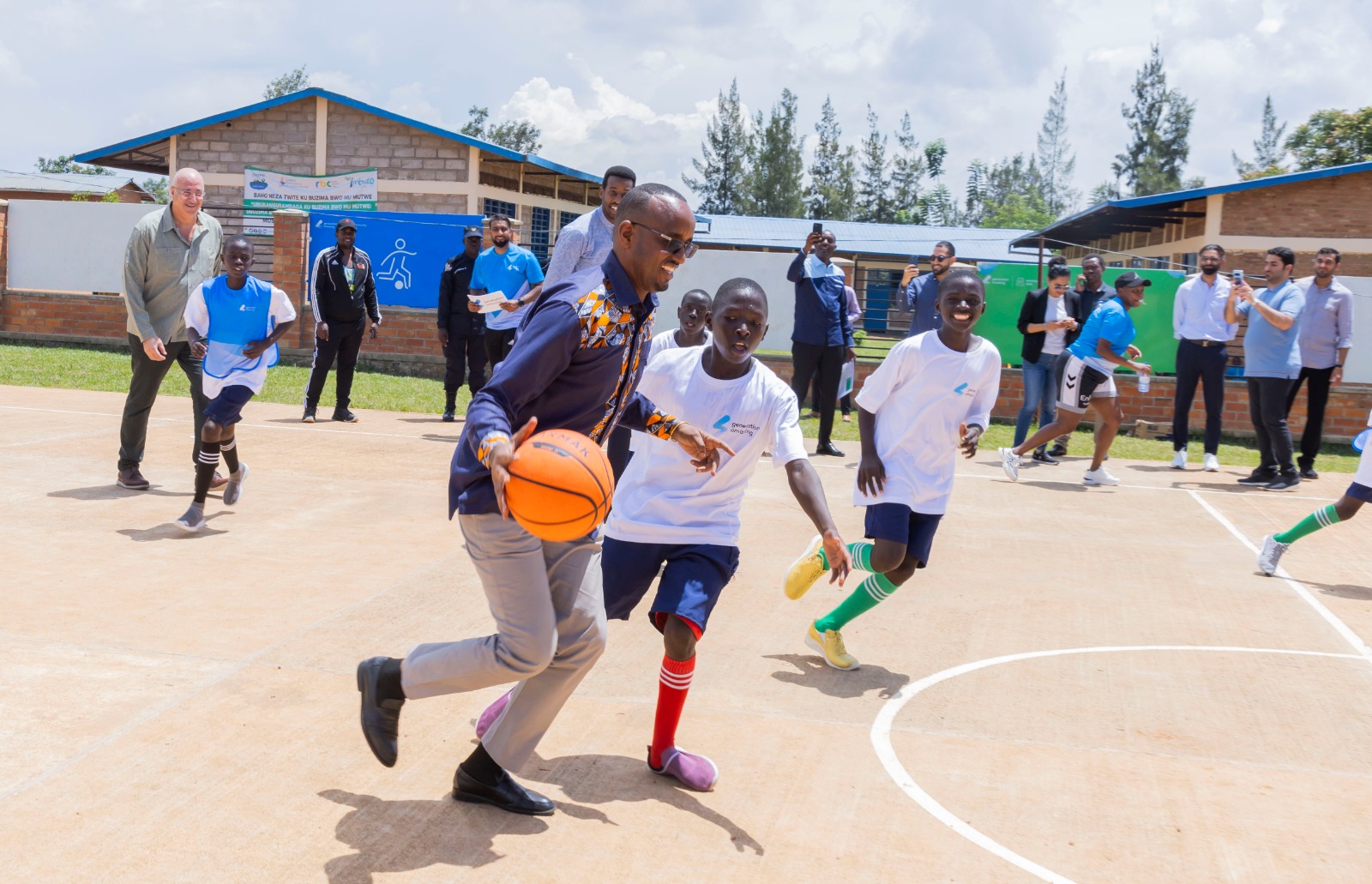 Generation Amazing Foundation Launches its Sports for Development Programme at the Gitagata Rehabilitation Centre in Bugesera, Rwanda