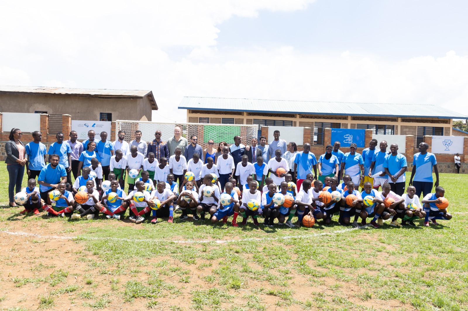 Generation Amazing Foundation Launches its Sports for Development Programme at the Gitagata Rehabilitation Centre in Bugesera, Rwanda