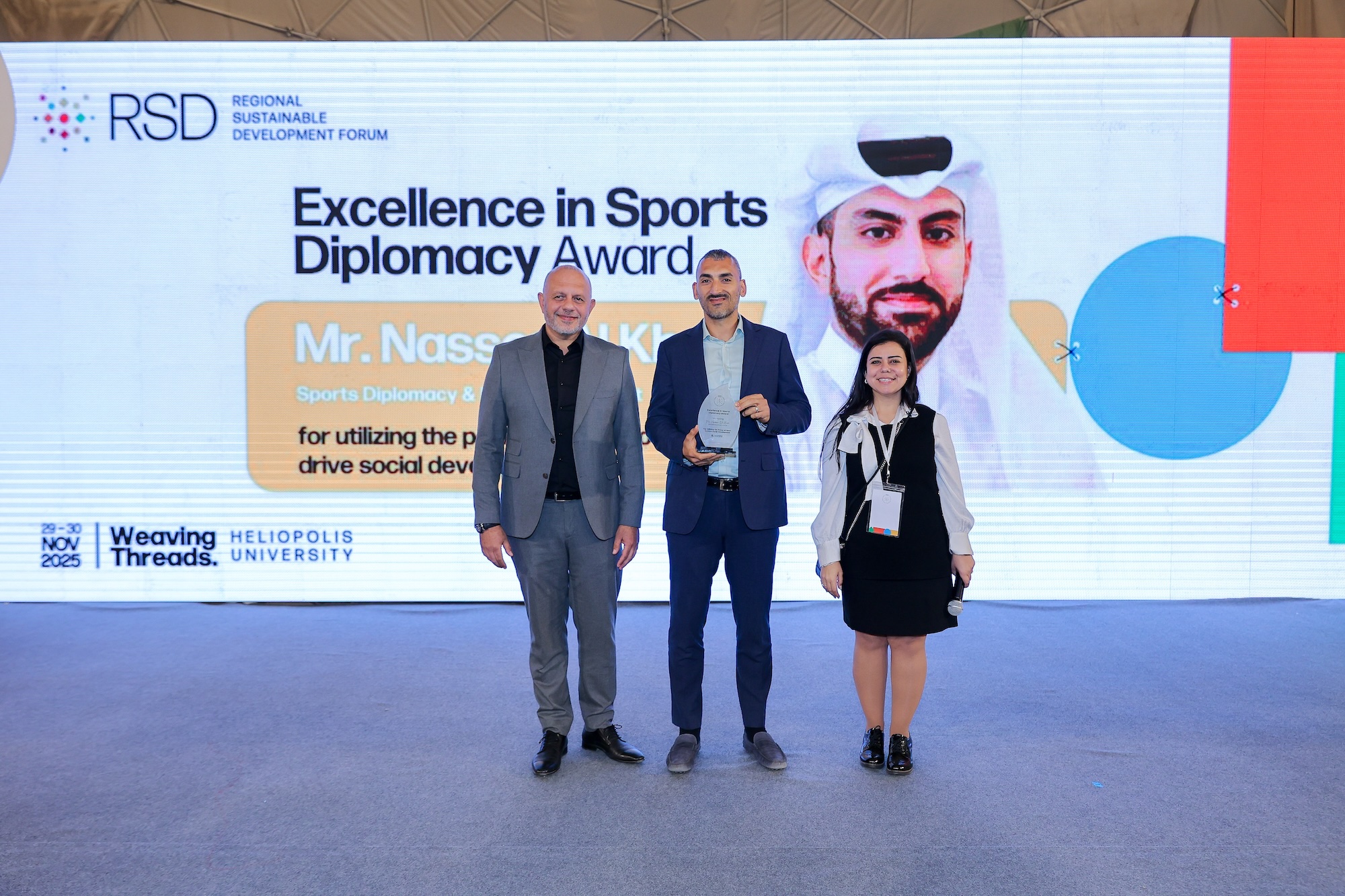 Regional Recognition of Sport for Development: Generation Amazing Foundation Honored with the ‘Excellence in Sports Award’ at Egypt’s Regional Sustainable Development Forum