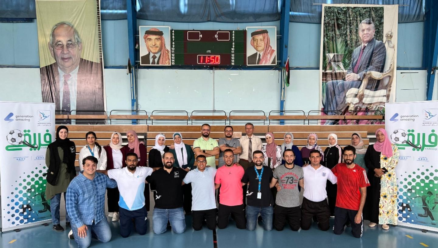 Generation Amazing expands football for development programmes in Jordan and Oman